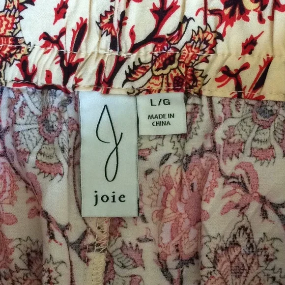 Joie Gorgeous border print wide leg pant by Joie - Picture 6 of 11